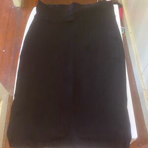 Black pencil skirt
